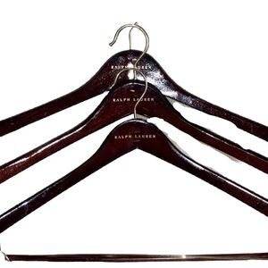 SOLD❌RALPH LAUREN wooden hangers